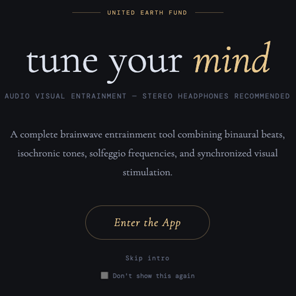 Tune Your Mind — Audio Visual Entrainment Tool (Complete Bundle)