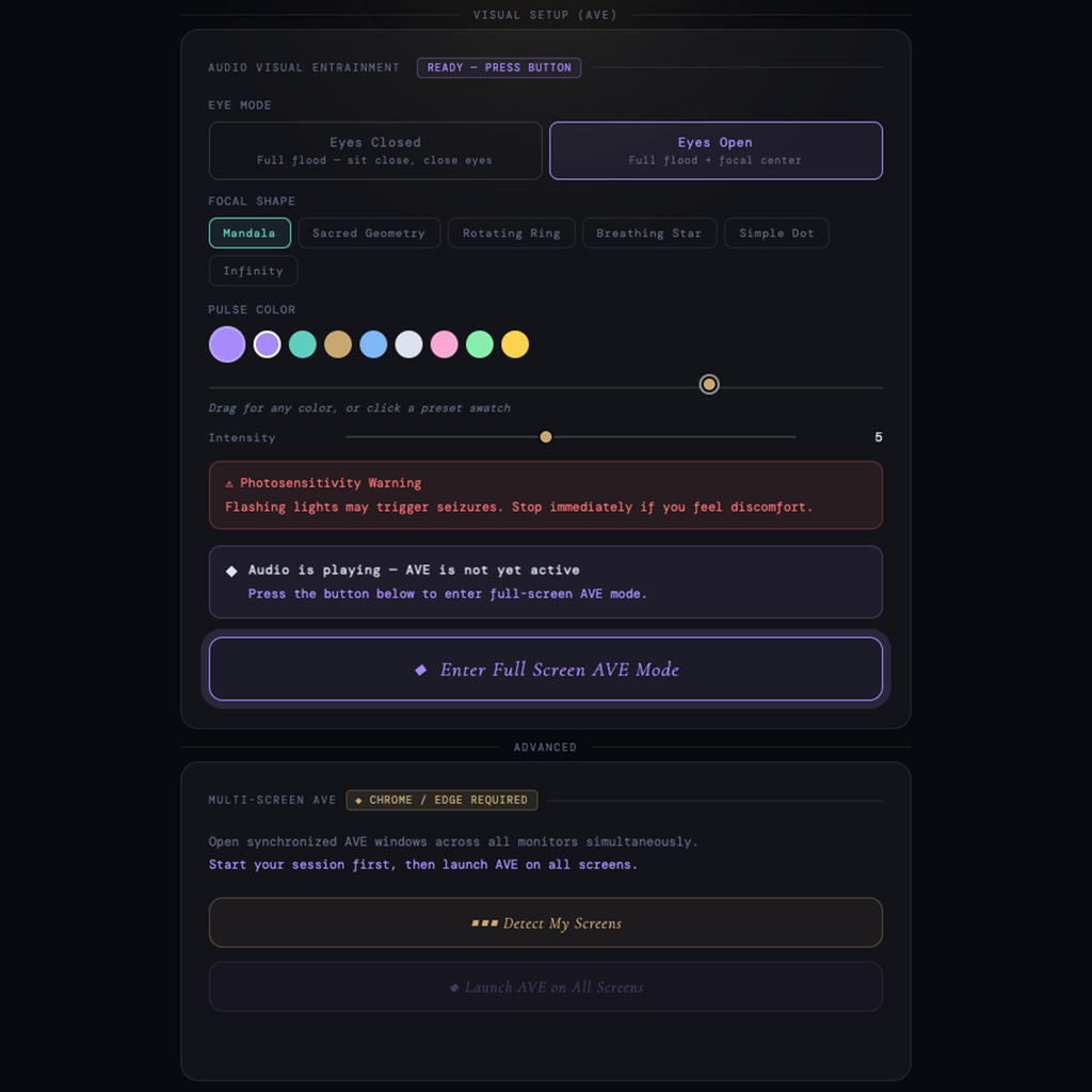 Tune Your Mind — Audio Visual Entrainment Tool (Complete Bundle)