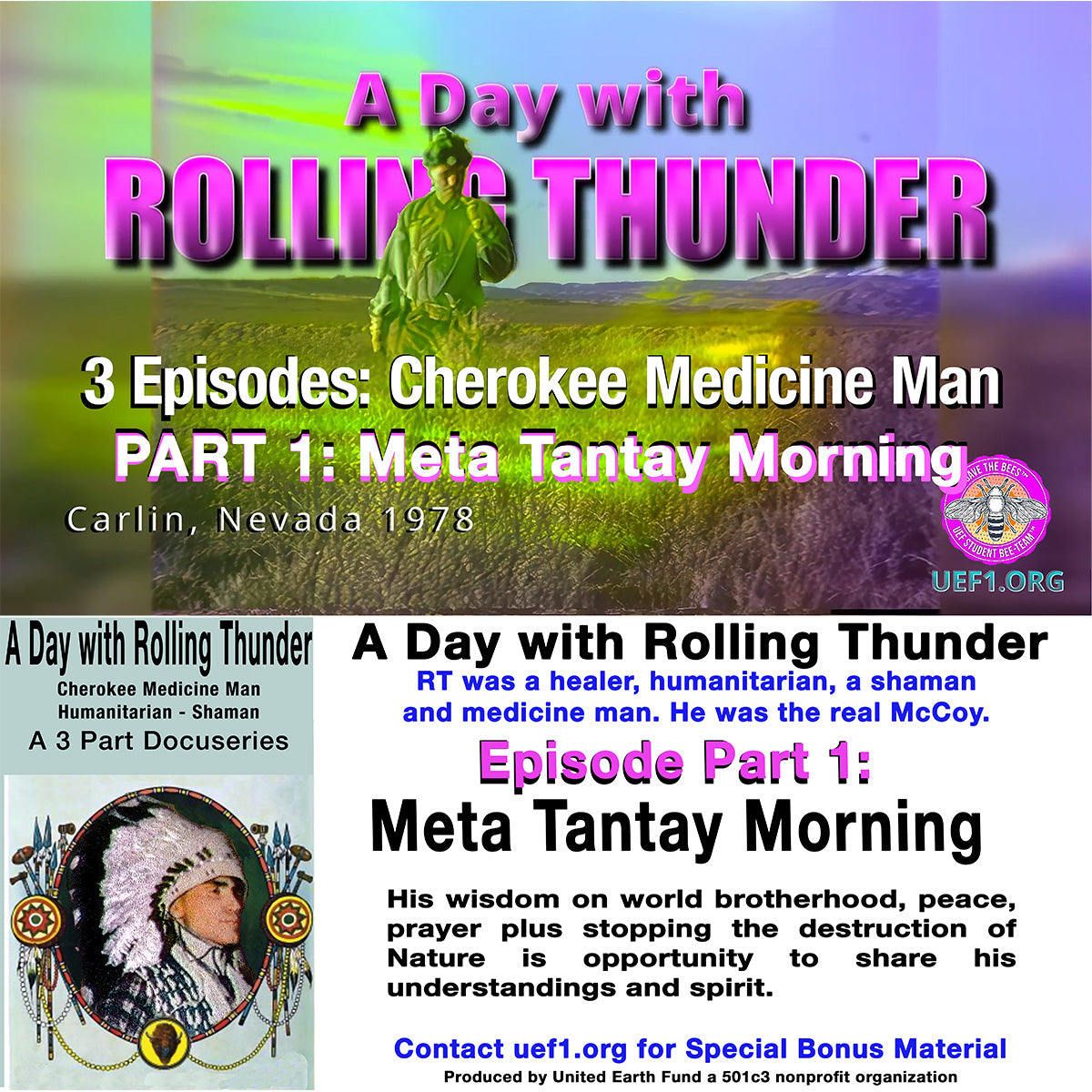 A Day with Rolling Thunder — Episode 1 of 3: Morning at Meta Tantay (Stream or Buy to Own)